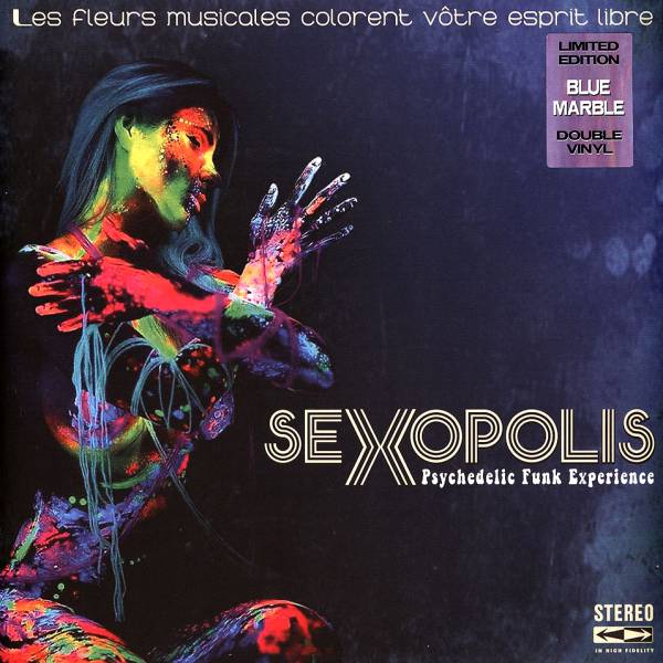 Various Artists - Sexopolis: Psychedelic Funk Experience 2xLP (Blue Marble Vinyl)